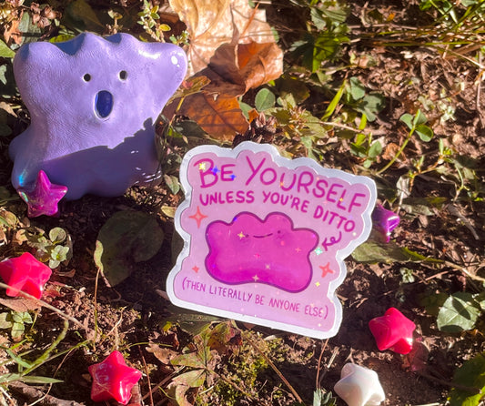 Be Yourself Sticker
