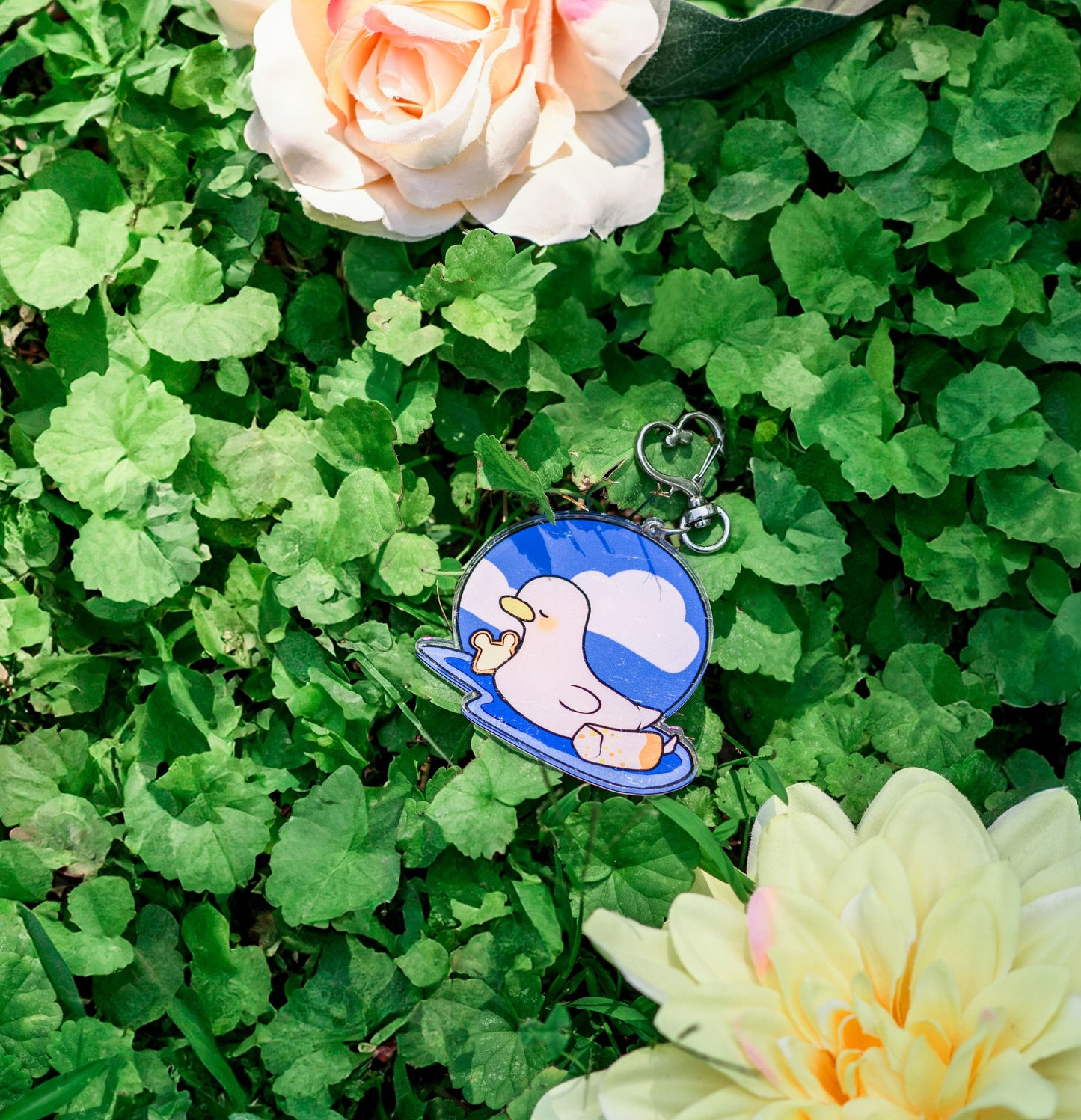 "Duck Pond" Keychain
