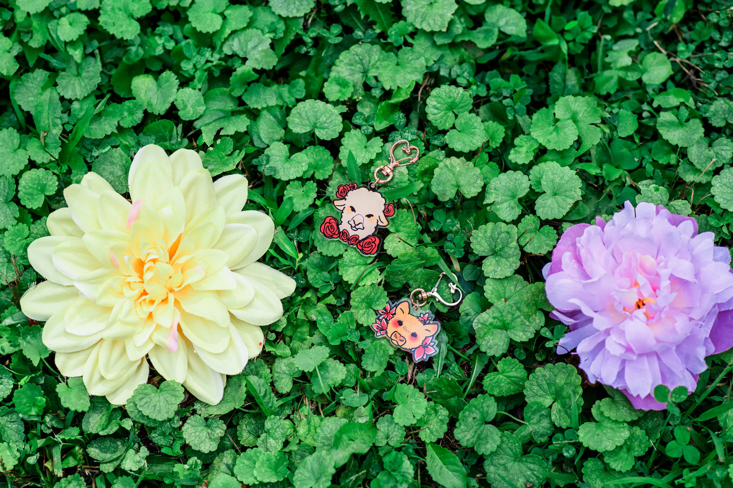 "Bloom" Keychain