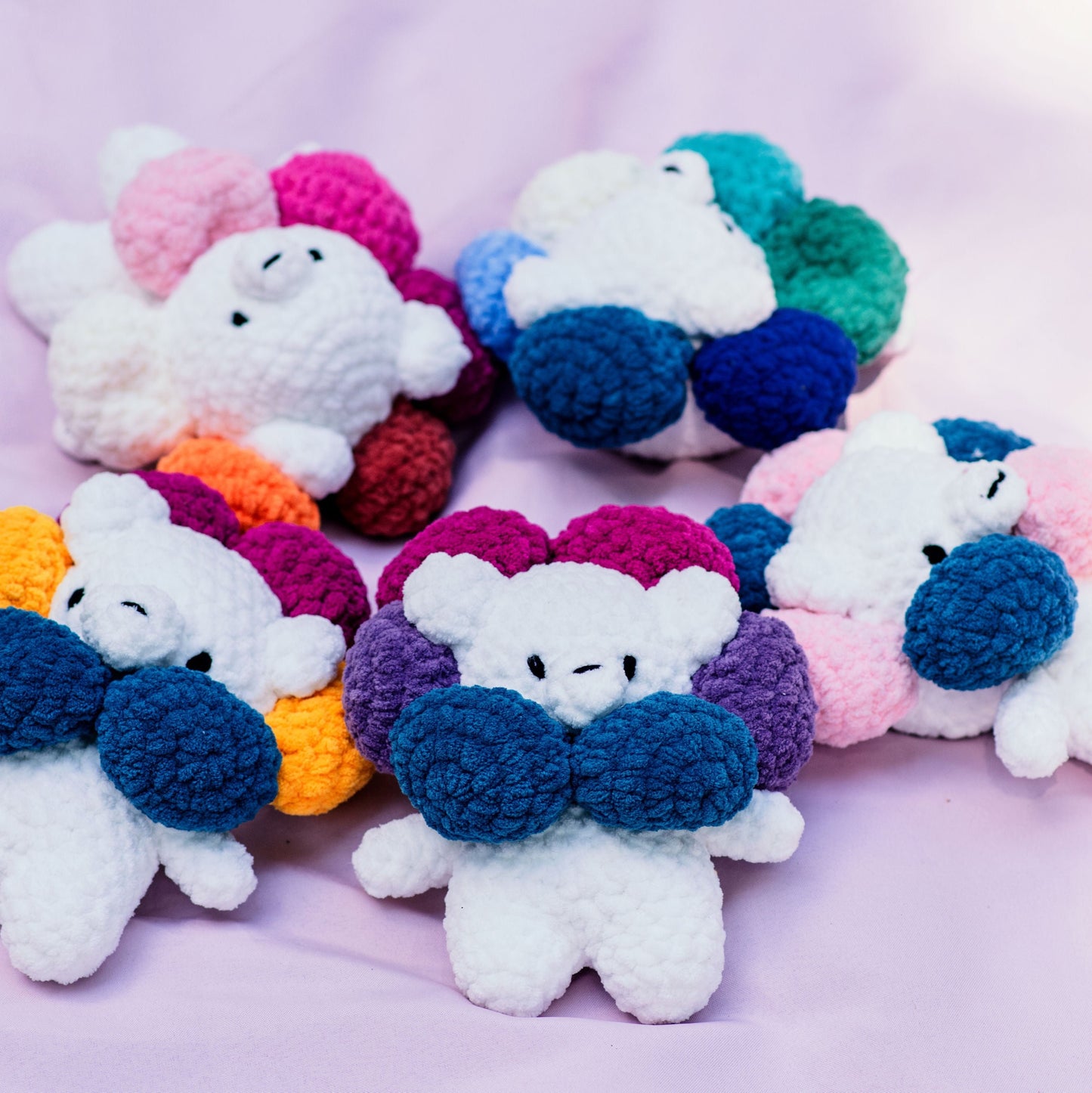 "Pride Bears" Crochet Plush