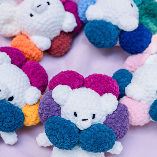 Pride Bears Crochet Plush