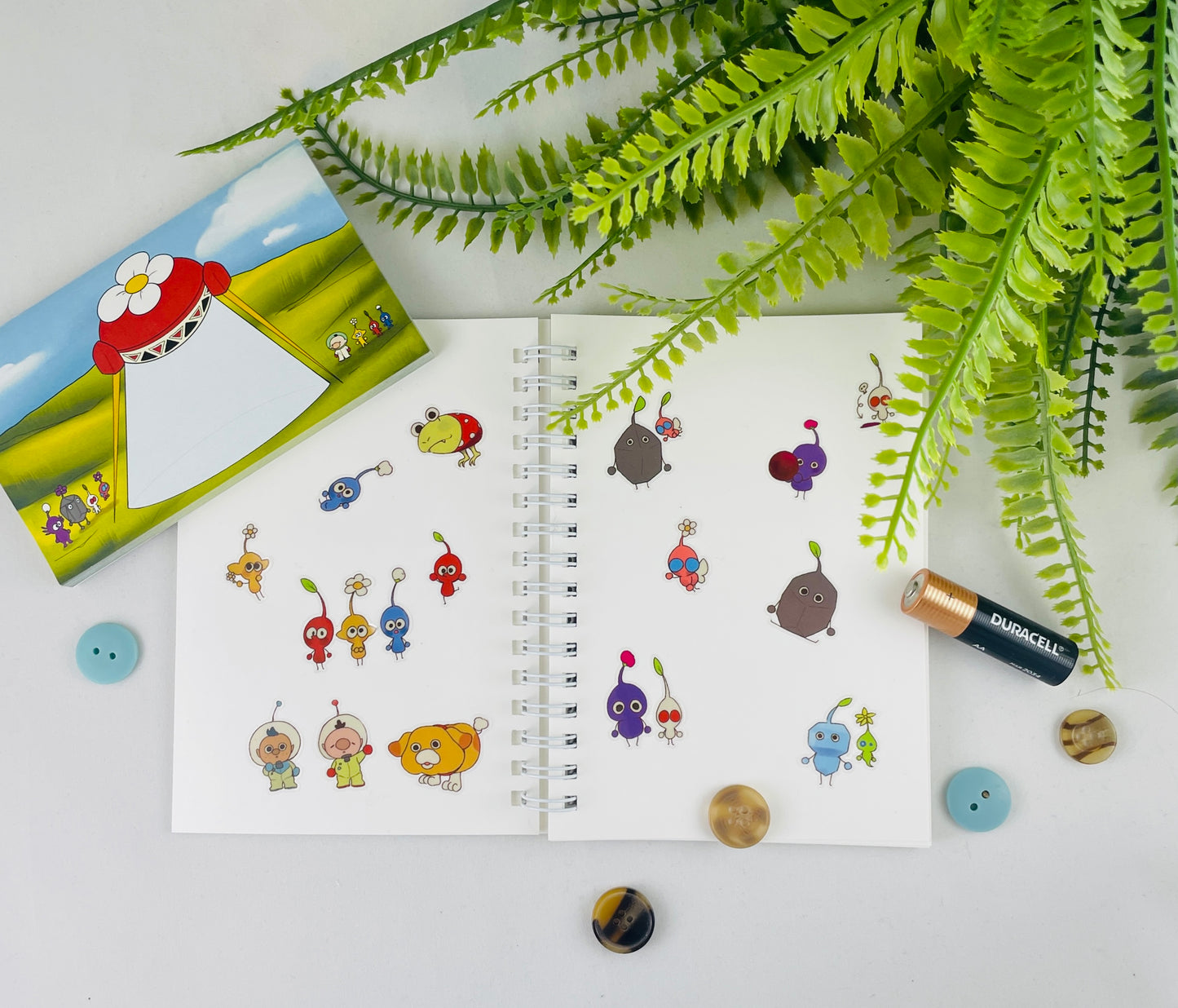 "Space" Clear Sticker Sheet