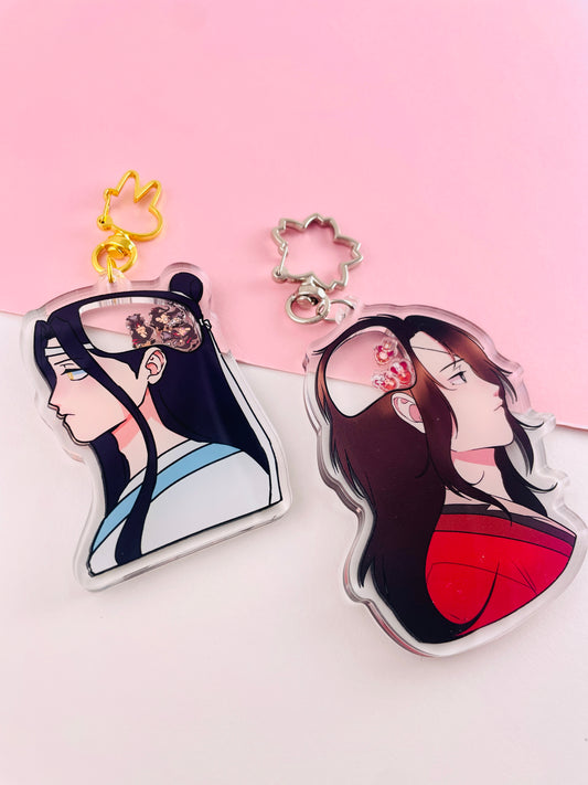 Head Empty Shaker Keychain