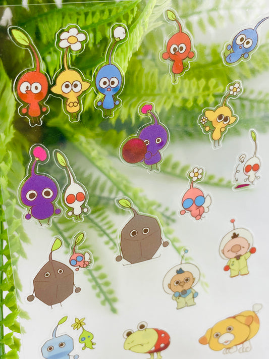 Aliens Clear Sticker Sheet