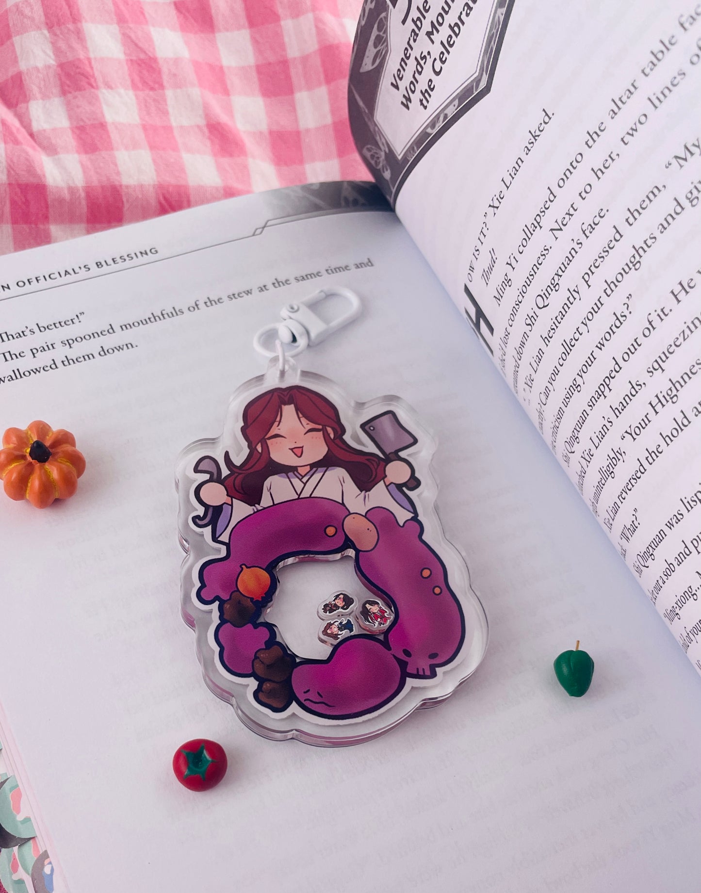 Danmei Shaker Keychains