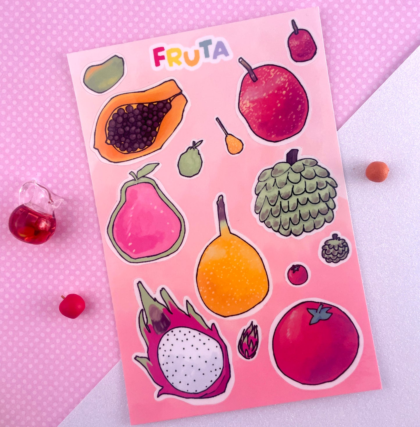 Frutas Sticker Sheet