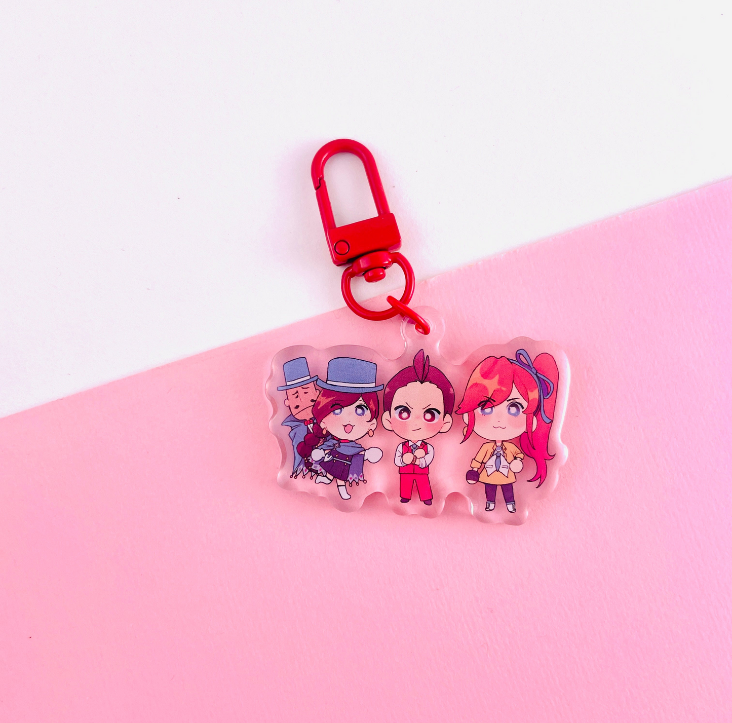 Objection Acrylic Keychains