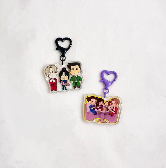 Objection Acrylic Keychains