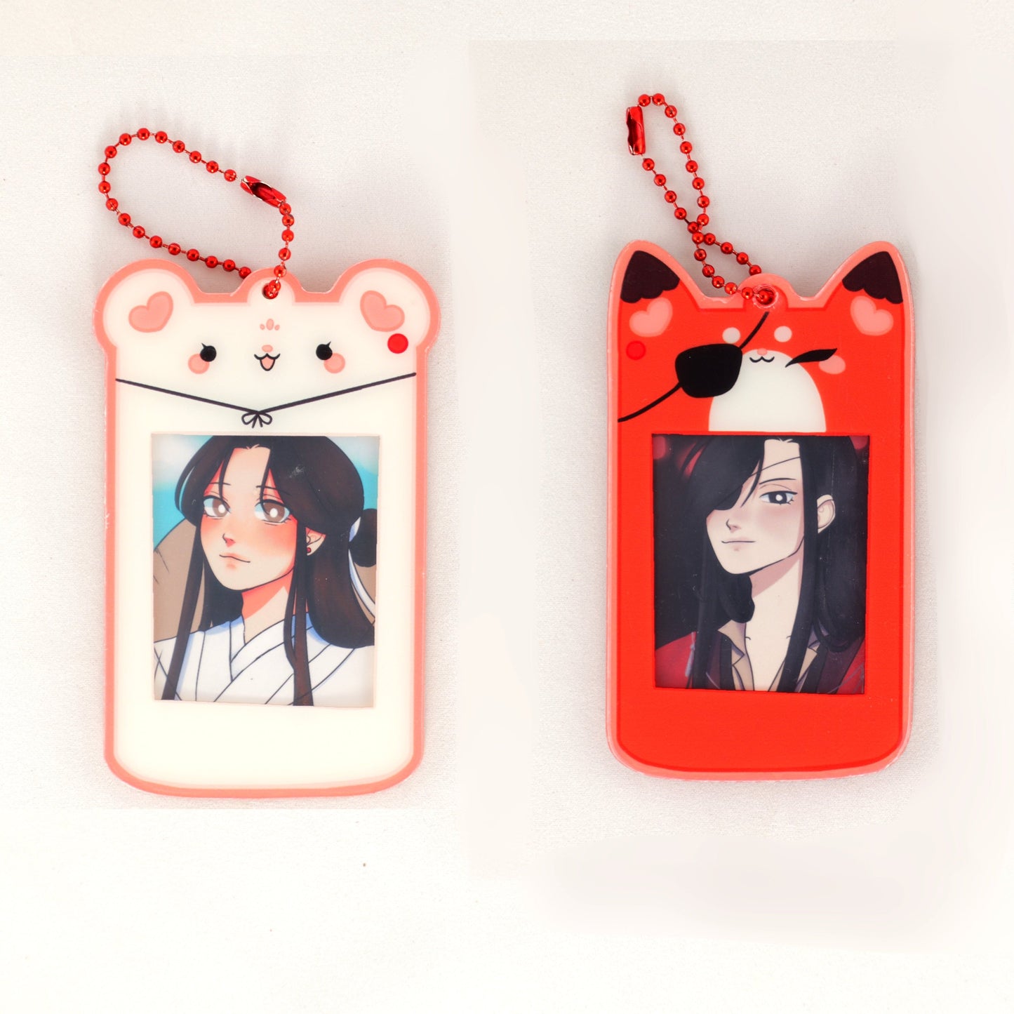"Hualian" Photo Holder Keychain