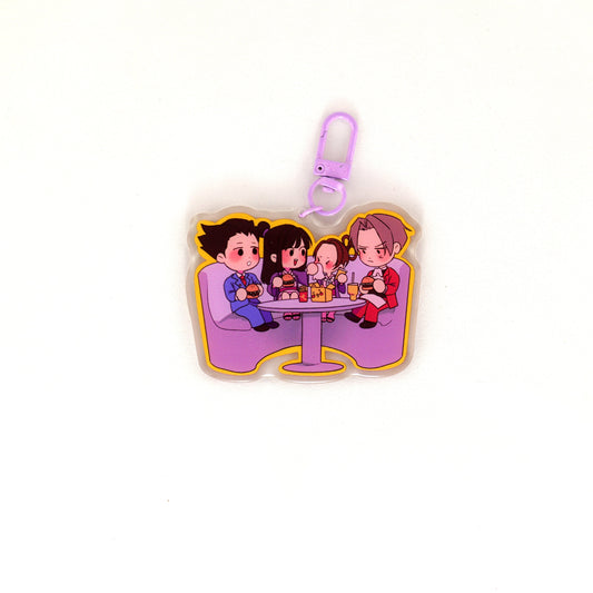 Lunch Acrylic Keychain