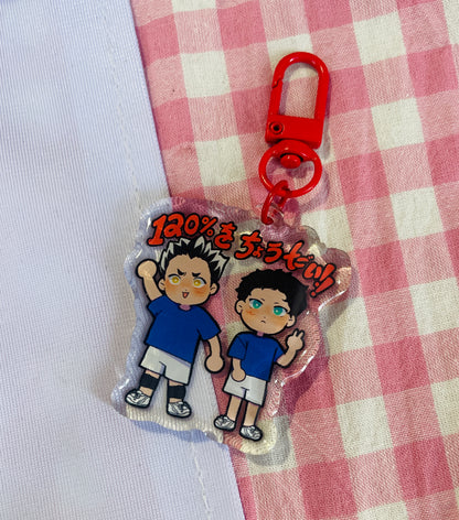 120% Keychain