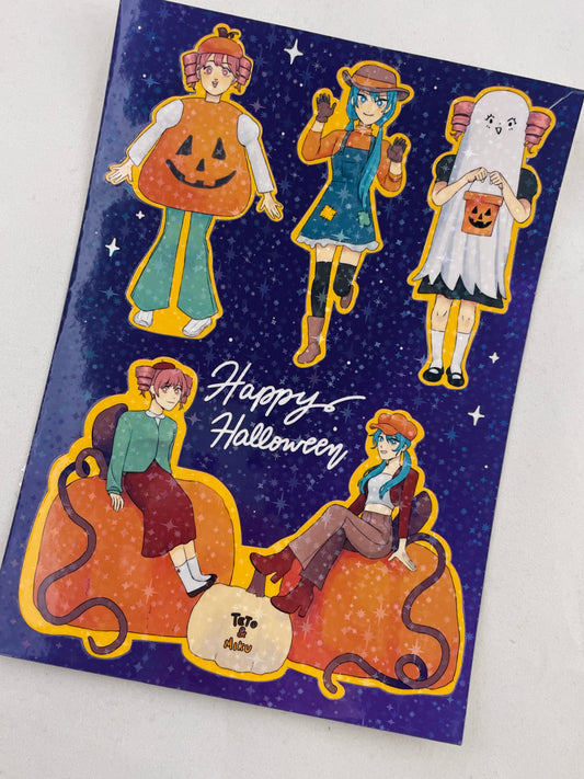Costumes Sticker Sheet