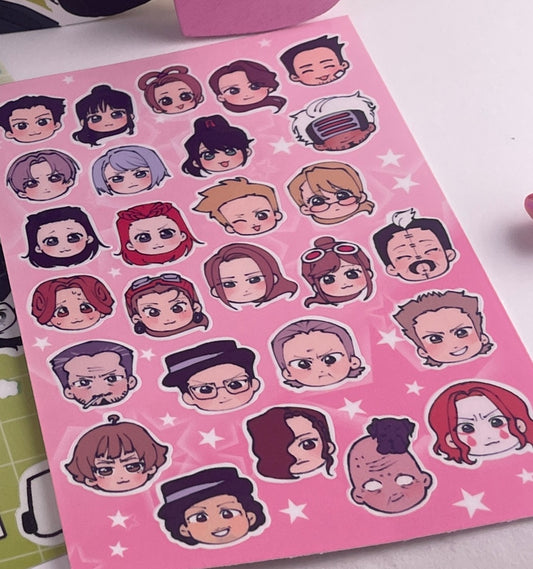 Objection Sticker Sheets