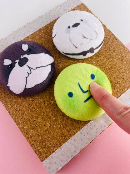 Plush Pinback Buttons