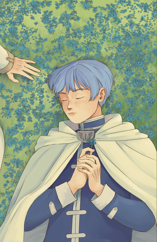 Forget - me - not Print