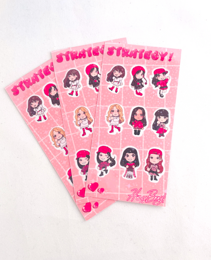 Strategy Sticker Sheet