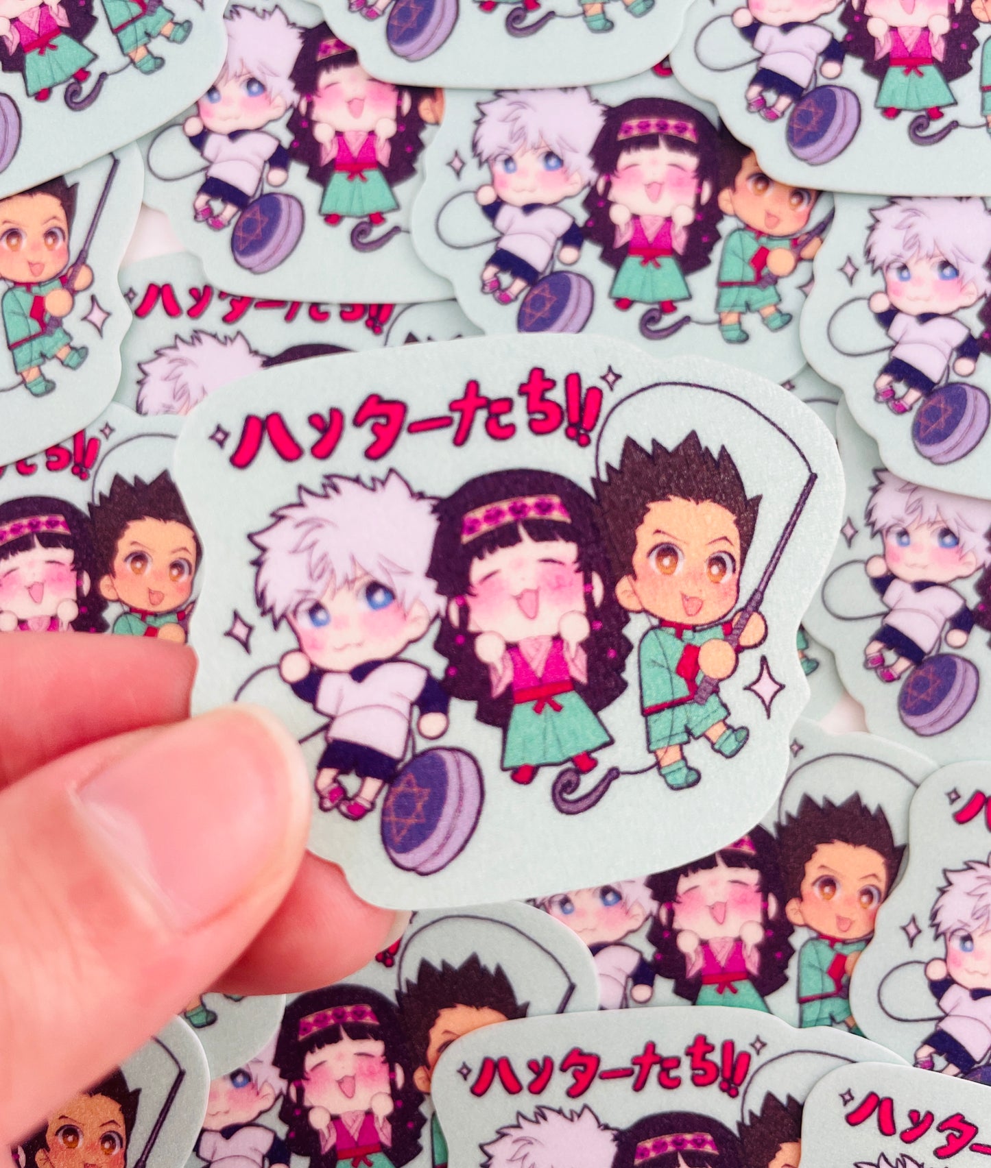 Hunters Glitter Sticker