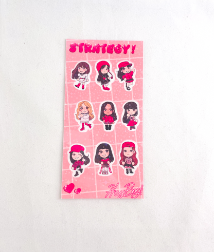 Strategy Sticker Sheet