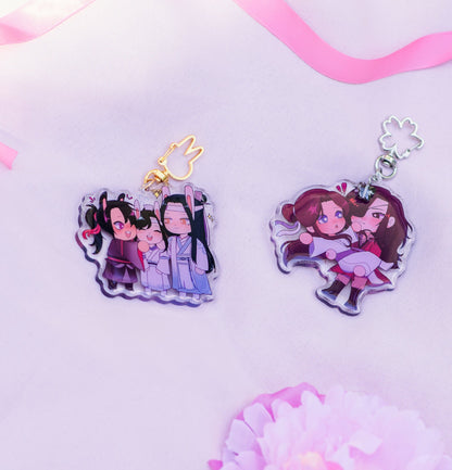 MXTX Couples Acrylic Charm