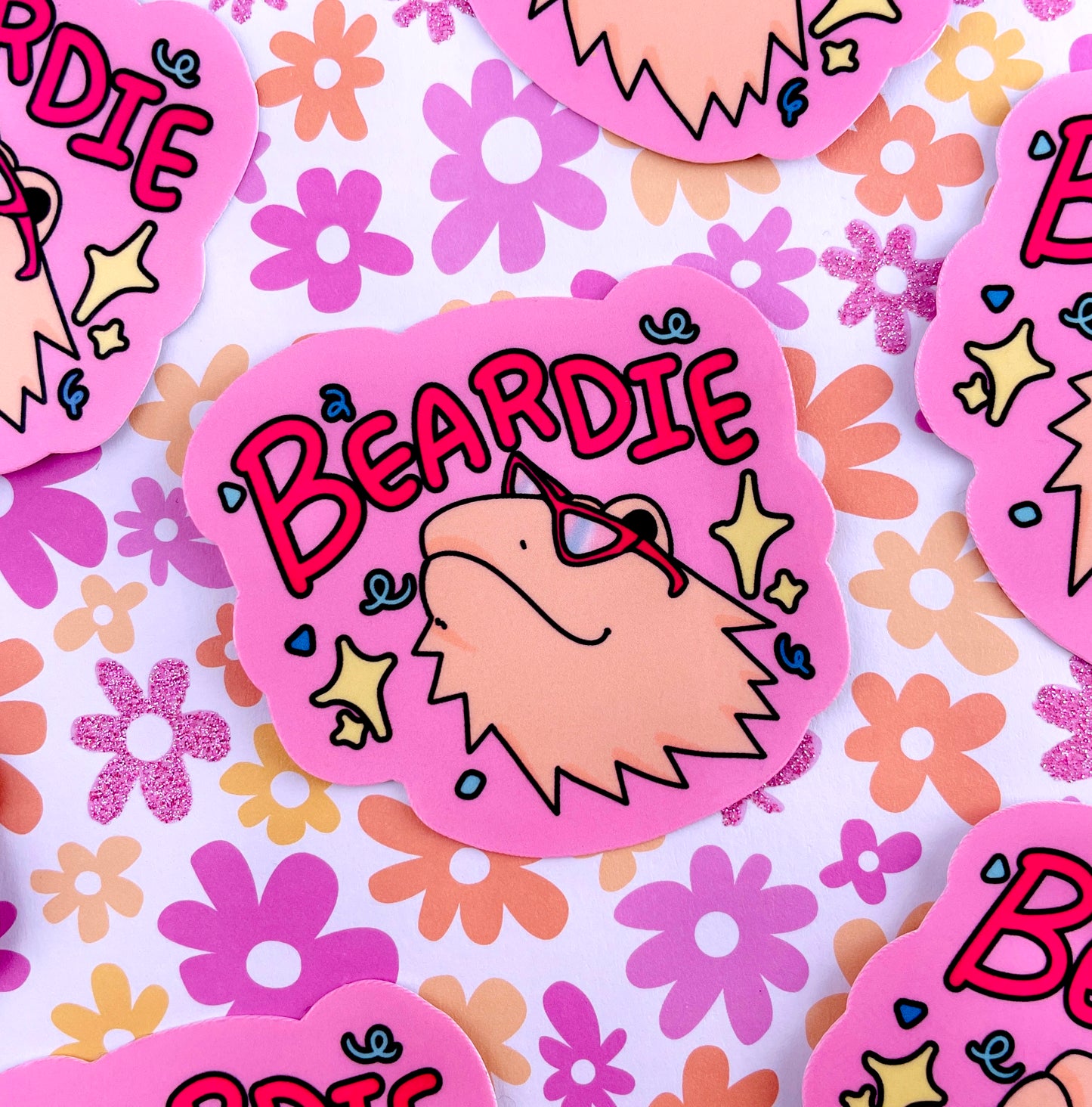 Beardie Sticker