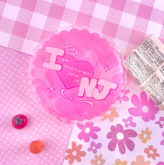 New Jersey Acrylic Pin