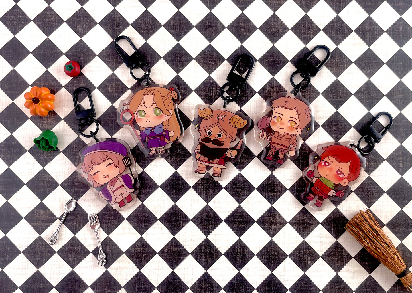 Dunmeshi Acrylic Keychains