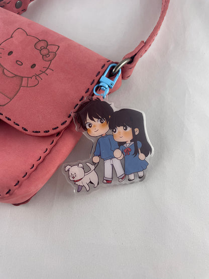 Dog Walk Keychain