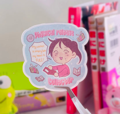 Physical Release Collector Sticker