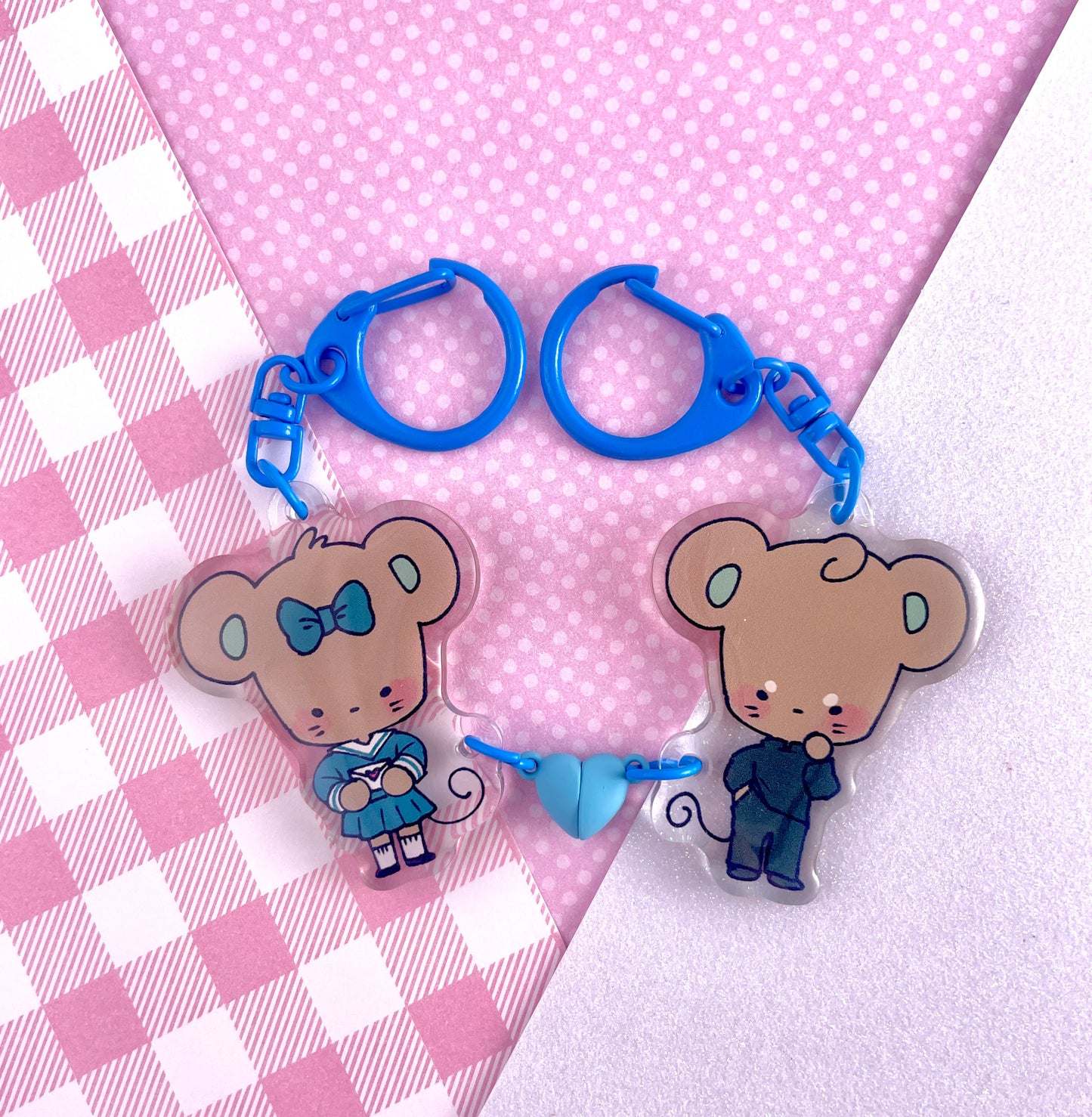 Shojo Mouse Acrylic Keychain