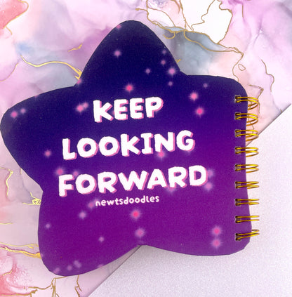 Cat Star Shaped Notebook