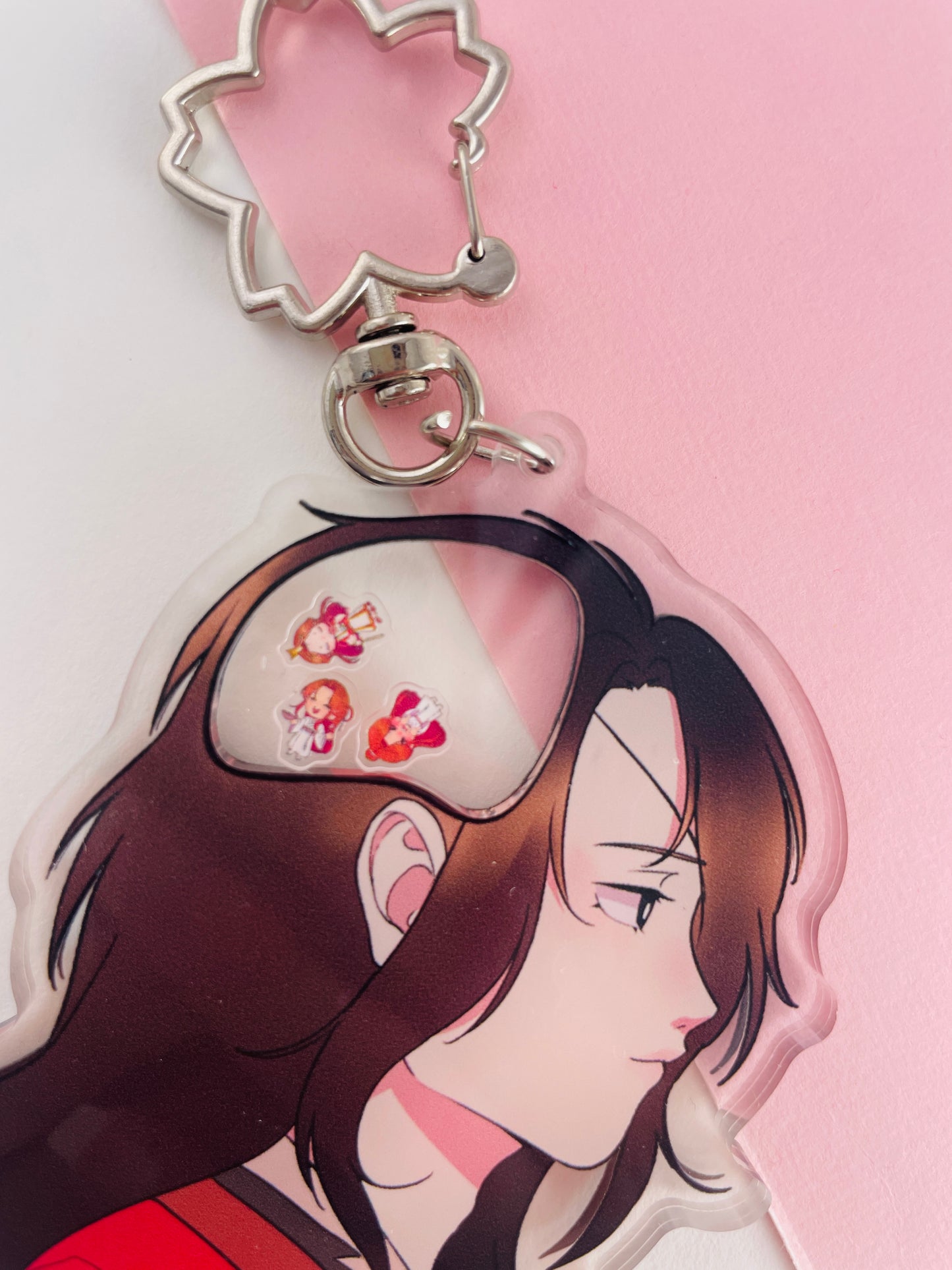 Head Empty Shaker Keychain