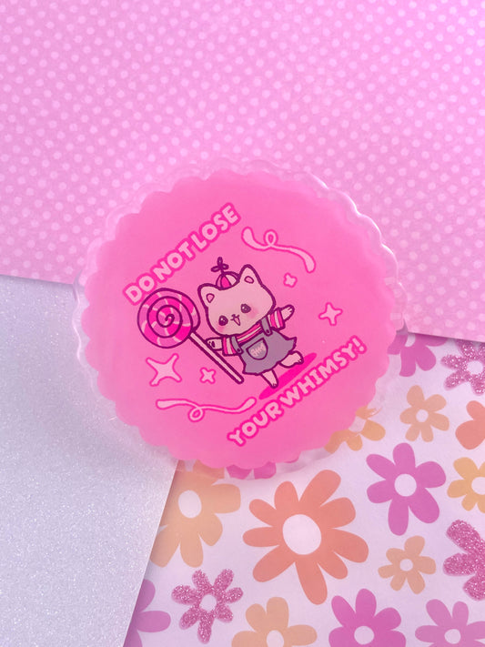 Whimsy Acrylic Pin