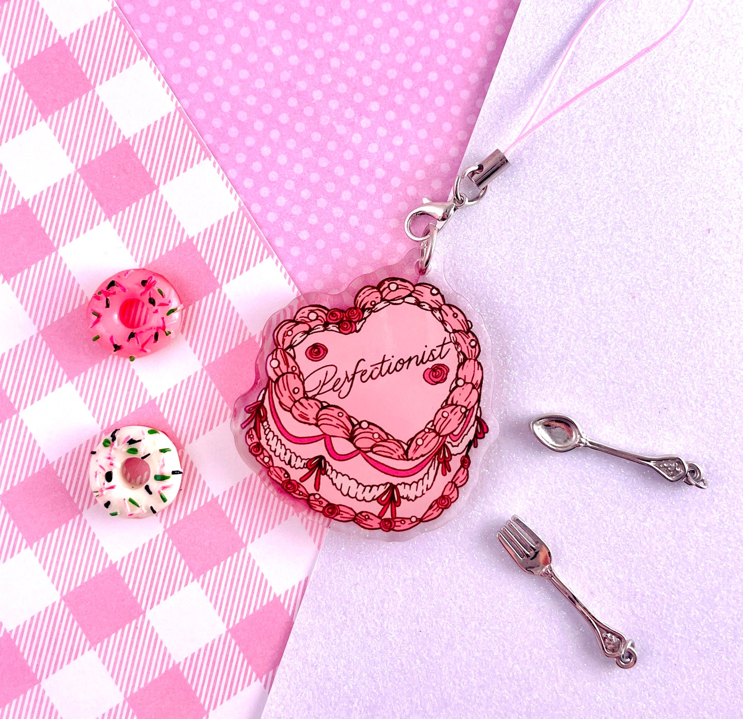 Perfectionist Acrylic Keychain