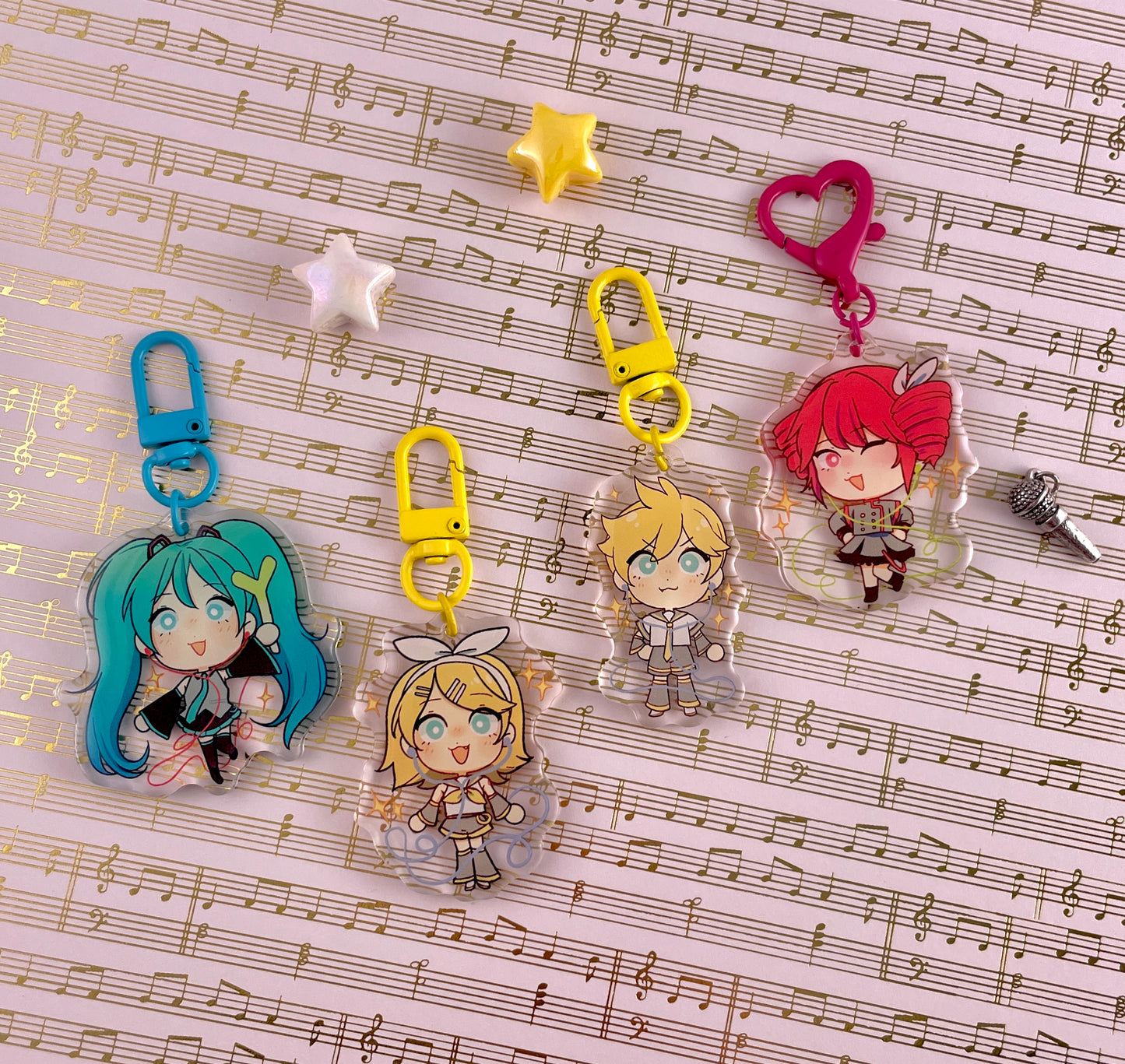 Vocaloid Acrylic Keychain