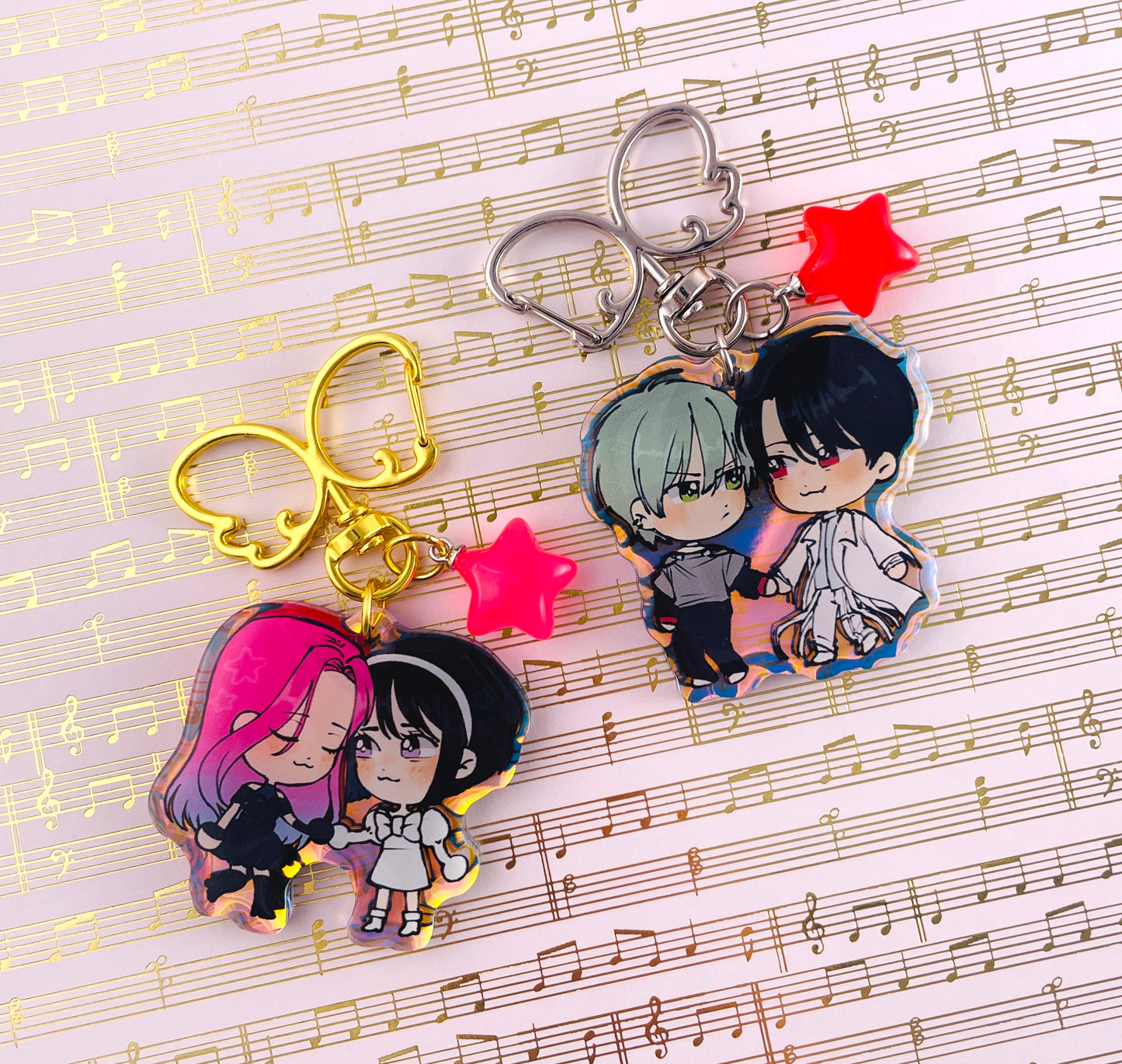 Alien Stage Keychains