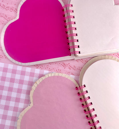 Triple Baka Heart Notebook