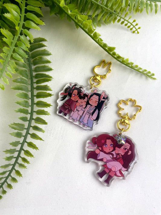 MXTX Couples Acrylic Charms