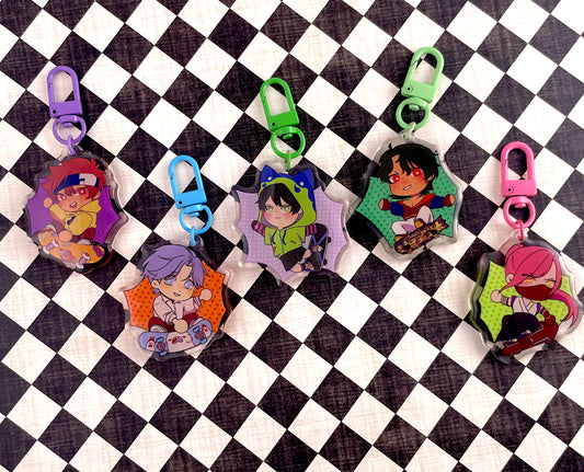 SK8 Infinity Keychains