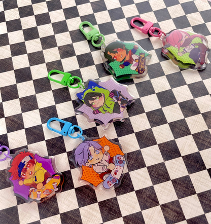 SK8 Infinity Keychains