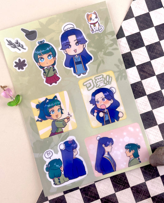 Apothecary Diaries Sticker Sheet