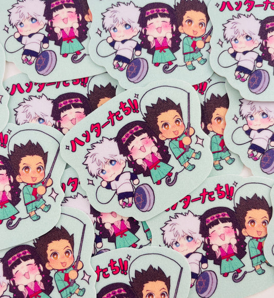 Hunters Glitter Sticker