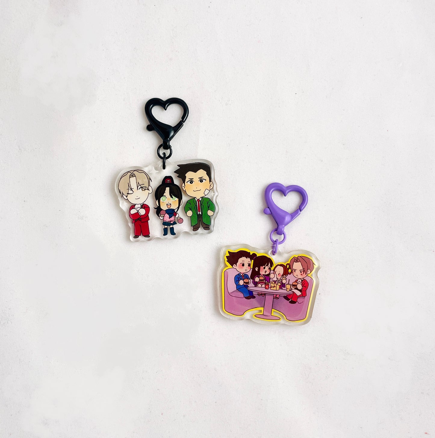 Objection Acrylic Keychains
