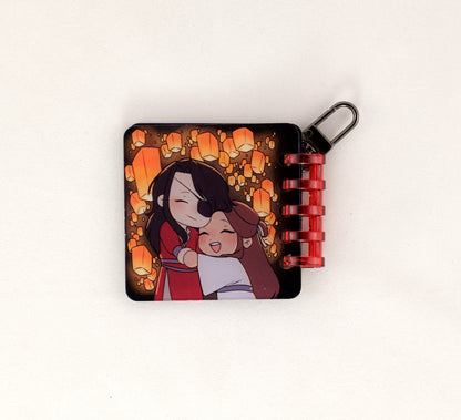 Lantern Comic Book Keychain