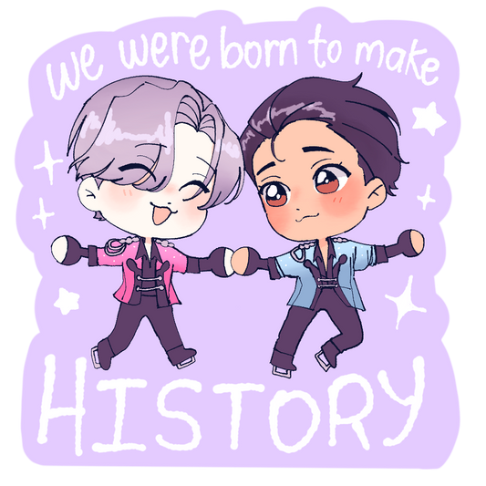 Love on Ice Sticker