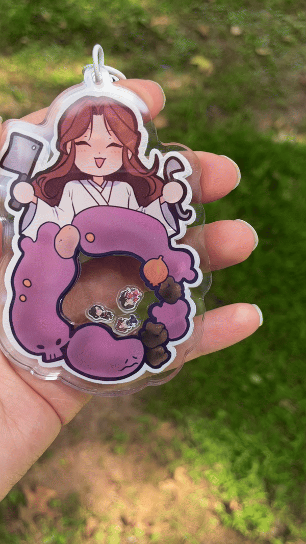 Danmei Shaker Keychains