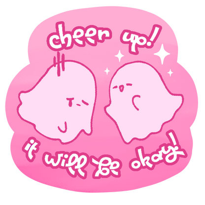 Ghosts Sticker