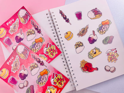 Peru Sticker Sheet