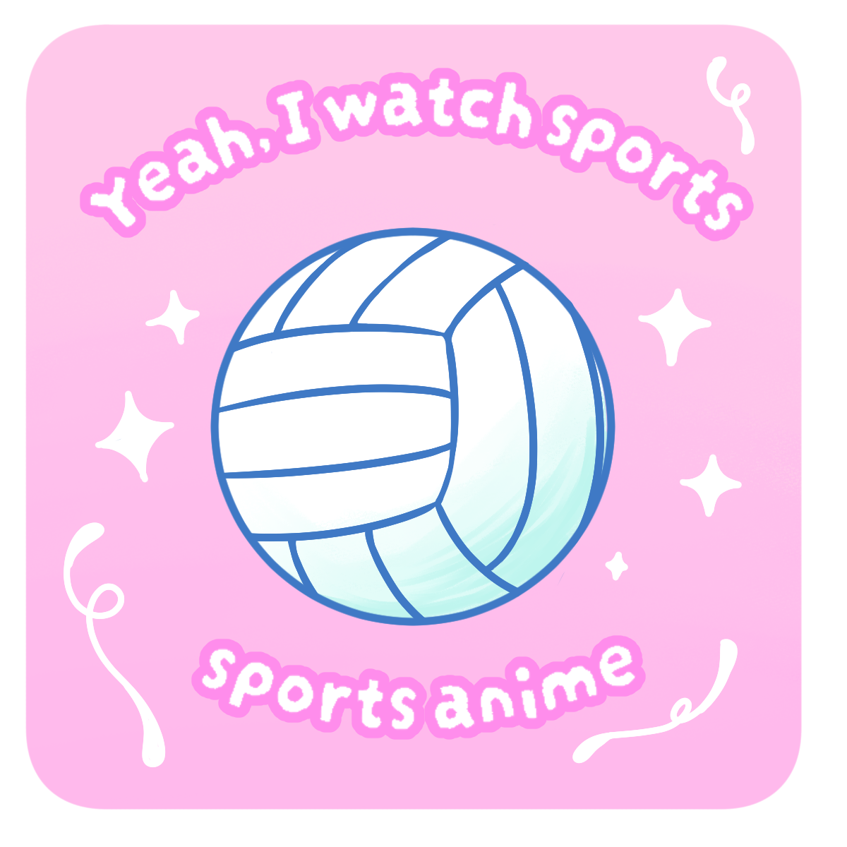 Sports Anime Sticker